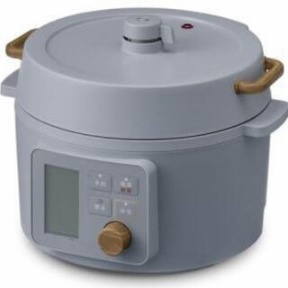 アイリスオーヤマ(アイリスオーヤマ)の【1年保証+レシピ本付き】電気圧力鍋 3L KPC-MA3(グレー)(調理機器)