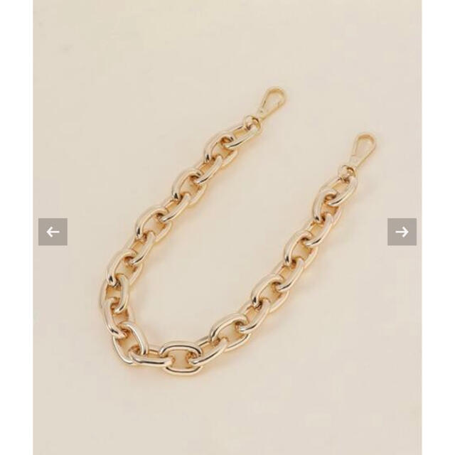 L'Appartement DEUXIEME CLASSE(アパルトモンドゥーズィエムクラス)の【新品】L'Appartement【GOOD GRIEF!】Chain Belt レディースのファッション小物(その他)の商品写真