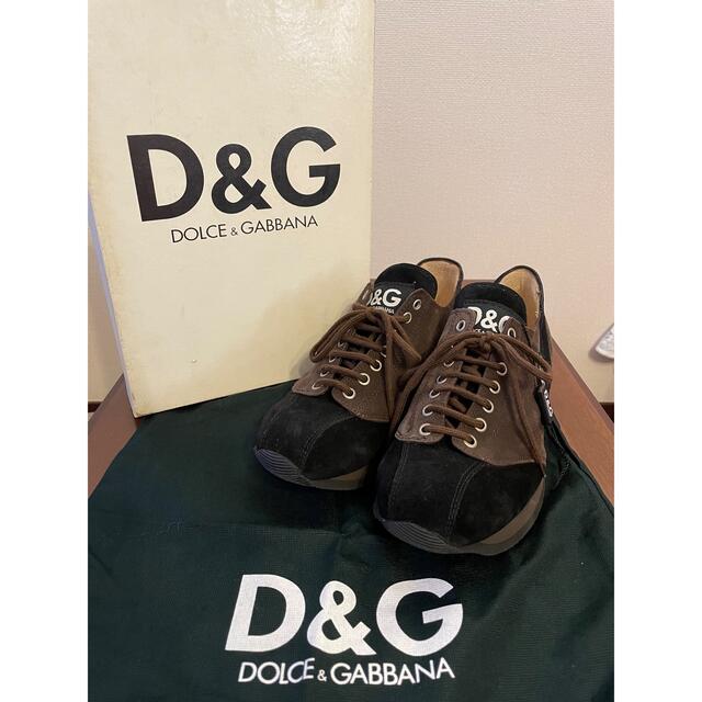 DOLCE&GABBANA(ドルチェアンドガッバーナ)の【新品】D&G  スエードスニーカー　41 メンズの靴/シューズ(スニーカー)の商品写真