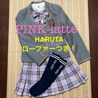 ピンクラテ(PINK-latte)の✨美品✨ ピンクラテ 卒服 Sサイズ(160) 靴下 ローファー(ドレス/フォーマル)