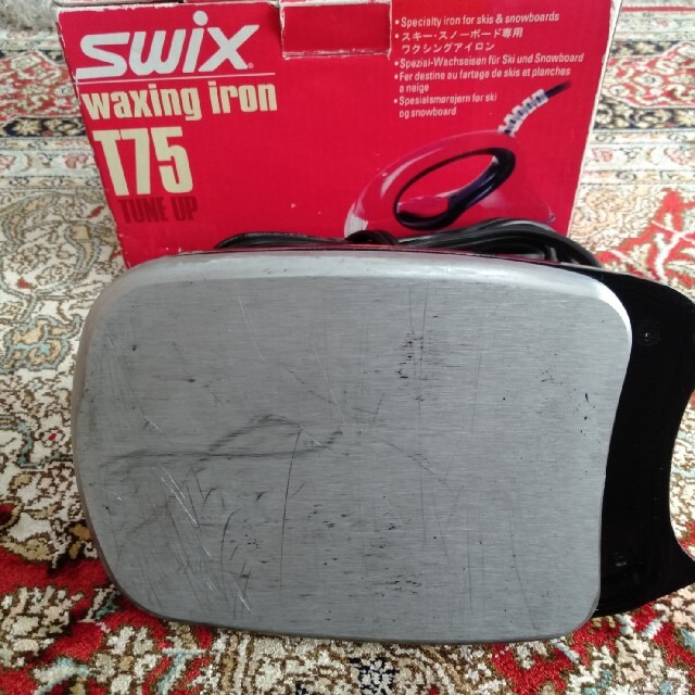 SWIX(スウィックス)のスキースノーボードメンテ　Swix waxing iron T75  中古品 スポーツ/アウトドアのスキー(その他)の商品写真