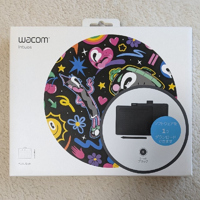 Wacom(ワコム)のWACOMペンタブレットIntuosスモール スマホ/家電/カメラのPC/タブレット(PC周辺機器)の商品写真