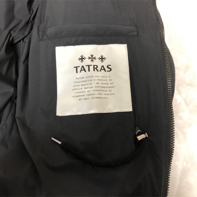 【美品】TATRAS  NAPOLEONE  ダウン  M　チャコールグレー