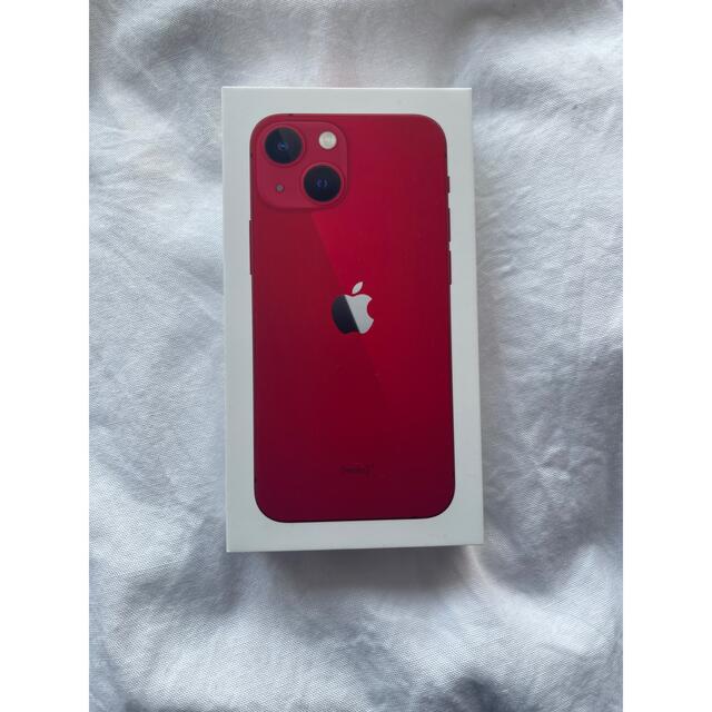 Apple(アップル)の【未使用品】iPhone 13 mini 128GB RED スマホ/家電/カメラのスマートフォン/携帯電話(スマートフォン本体)の商品写真