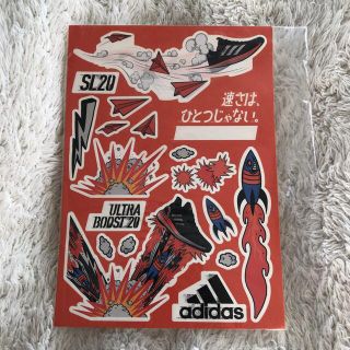 アディダス(adidas)のadidas ステッカー　シール(ノベルティグッズ)