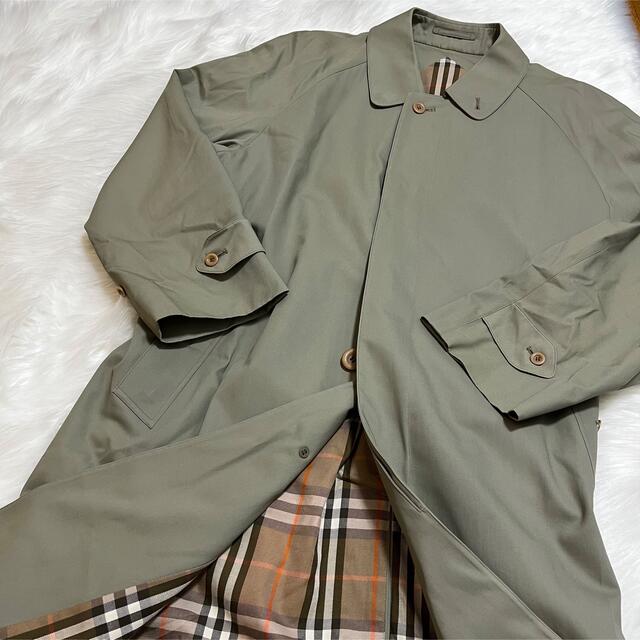 BURBERRY(バーバリー)の【美品】70-90年代 Burberrysバーバリーズ　比翼ステンカラーコート メンズのジャケット/アウター(ステンカラーコート)の商品写真