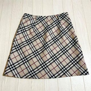 バーバリー(BURBERRY)のBURBERRY チェックスカート(ミニスカート)