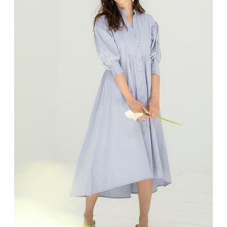 トッコ(tocco)の新品　tocco　スキッパーシャツ　ワンピース(ロングワンピース/マキシワンピース)