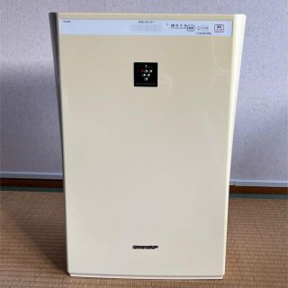 シャープ(SHARP)の【中古】SHARP FU-E30-W プラズマクラスター(空気清浄器)