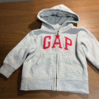 ギャップキッズ(GAP Kids)のGAP パーカー　グレー　90cm(ジャケット/上着)