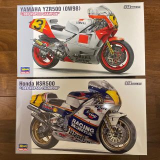 ホンダ(ホンダ)のヤマハ YZR500 ホンダ NSR500(模型/プラモデル)