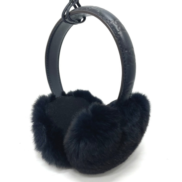 GUCCI - グッチ GUCCI ファー モコモコ 245929 GG ロゴ 耳あて GUCCI - グッチ GUCCI ファー モコモコ 245929 GG ロゴ 耳あて
