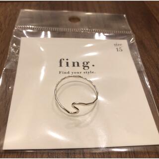 fing.  wave クラフトリング 15号 シルバー(リング(指輪))