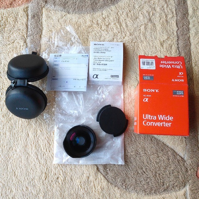 ソニーVCL-ECU2 ウルトラワイドコンバーター　APS-C専用 スマホ/家電/カメラのカメラ(レンズ(単焦点))の商品写真