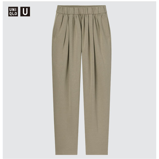 UNIQLO(ユニクロ)の【新品未使用】UNIQLO スウェットギャザーパンツ　XS  ユニクロ レディースのパンツ(カジュアルパンツ)の商品写真