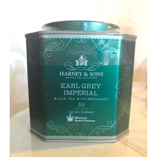 ディーンアンドデルーカ(DEAN & DELUCA)のHarney & Sons アールグレイ インペリアル 30サシェ入り缶(茶)