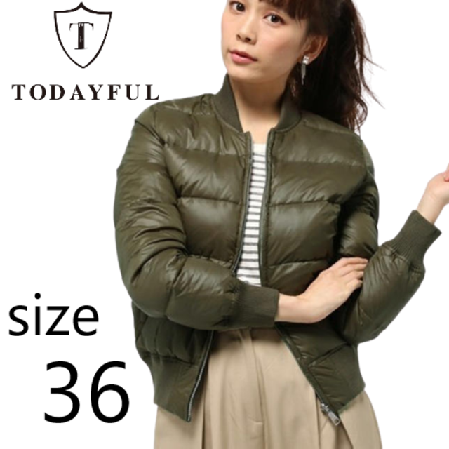 トゥデイフル TODAYFUL ダウンジャケット はかなく 36 トゥデイフル TODAYFUL ダウンジャケット はかなく 36