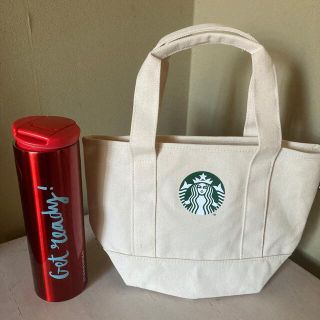 スターバックスコーヒー(Starbucks Coffee)の更に値下げ　スタバ　クリスマス　ステンレスタンブラー&トートバッグセット(タンブラー)