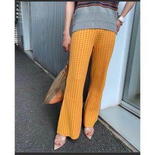 アメリヴィンテージ(Ameri VINTAGE)の新品COLORFUL GINGHAM CHECK PANTS(カジュアルパンツ)