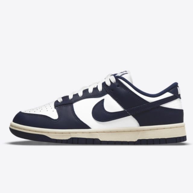 23cm Nike WMNS Dunk Low Vintage Navy ダンク