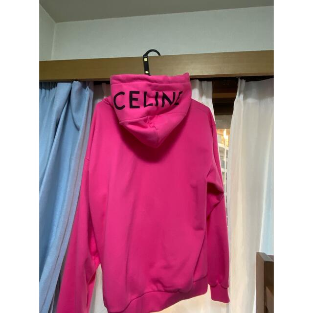 celine(セリーヌ)のCELINE ロゴ　フーディ　パーカー メンズのトップス(パーカー)の商品写真