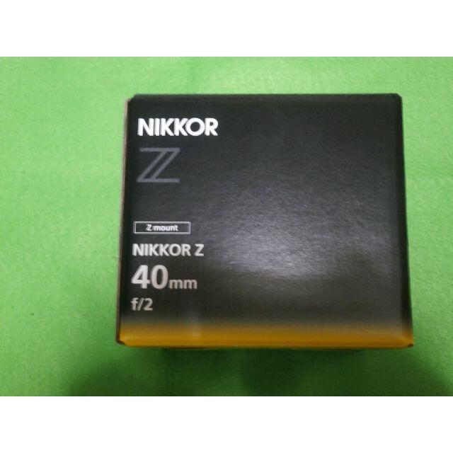 Nikon(ニコン)のNIKKOR Z 40mm f/2 新品・未使用 スマホ/家電/カメラのカメラ(レンズ(単焦点))の商品写真