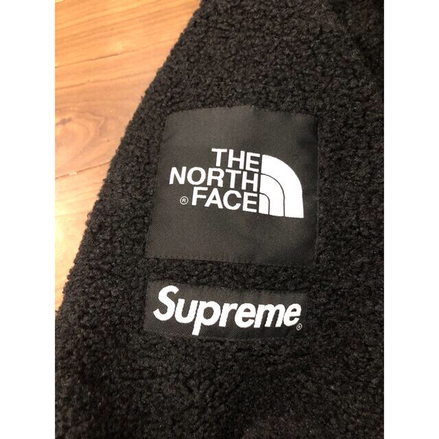 THE NORTH FACE(ザノースフェイス)のノースフェイス×シュプリーム　フリース　ブルゾン　ブラック メンズのジャケット/アウター(ブルゾン)の商品写真