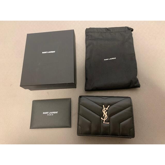 Saint Laurent(サンローラン)のお値下げ　サンローラン　二つ折り財布 レディースのファッション小物(財布)の商品写真