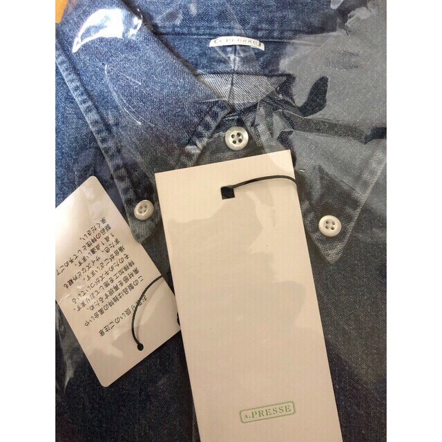 a.presse 22ss アプレッセ BD Denim デニムシャツ-eastgate.mk