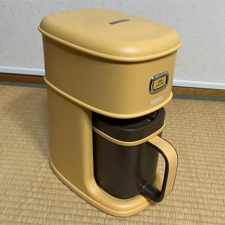 サーモス(THERMOS)の【中古】THERMOS ECI-661 キャラメル（CRML）(コーヒーメーカー)