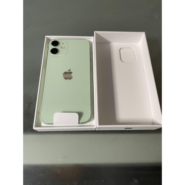 Apple Phone12mini 64GB グリーン SIMロック解除済 - スマートフォン本体