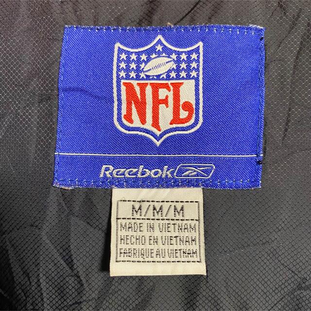 90s  NFL ナイロン 刺繍ロゴ ゆるだぼ ビッグシルエット