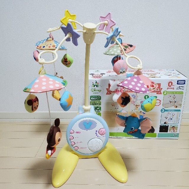 永遠の定番モデル タカラトミー 折りたたみベビーベッドにも対応 やわらかガラガラメリーデラック… ecousarecycling.com