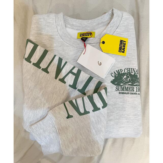 タグ付き新品　CHINATOWN MARKET C/N SWEAT アパルトモン