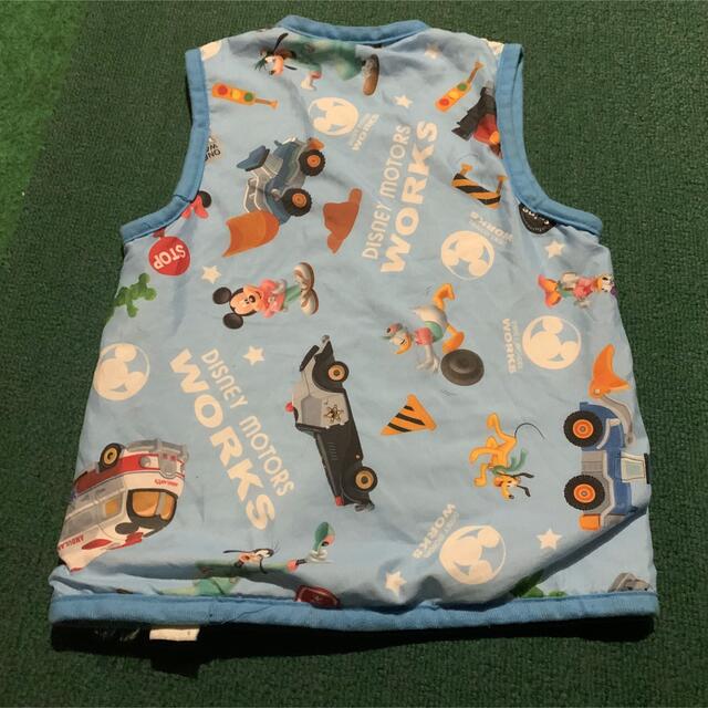 Disney(ディズニー)のミッキー！車柄！スリーパー ベスト キッズ/ベビー/マタニティのキッズ服男の子用(90cm~)(パジャマ)の商品写真