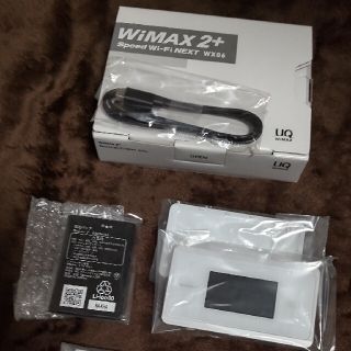 エヌイーシー(NEC)のWiMAX 2+　speed WiFi NEXT WX06(PC周辺機器)