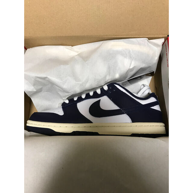 新品!Nike WMNS Dunk Low Vintage Navy 24cm