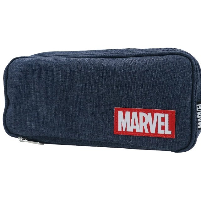 MARVEL(マーベル)のマーベル 筆箱 新品 MARVEL ペンケース ポーチ アベンジャーズ 筆記具 インテリア/住まい/日用品の文房具(ペンケース/筆箱)の商品写真