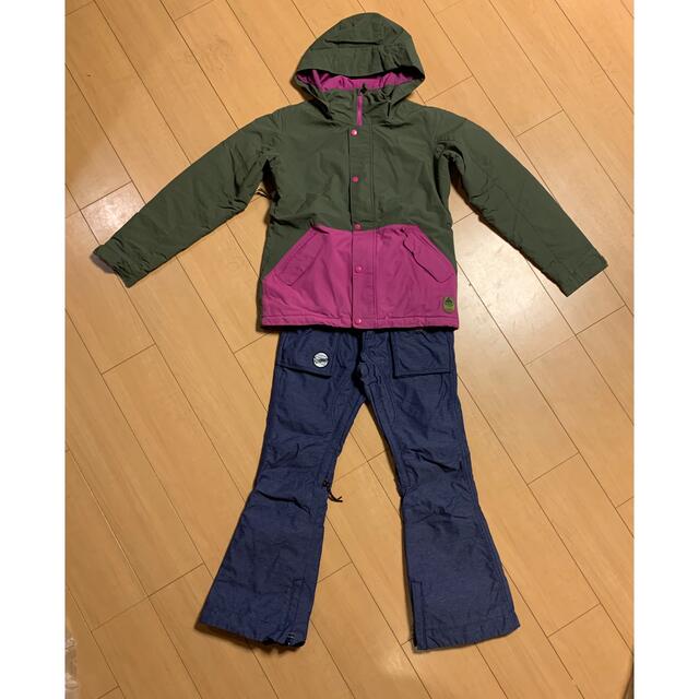 バートンBURTON キッズウェアLサイズ 上BURTON下BONFIRE