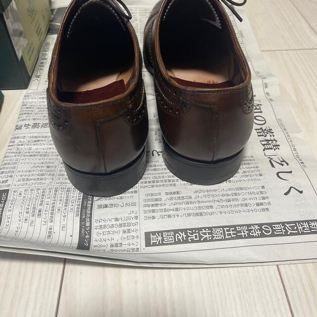 Crockett&Jones(クロケットアンドジョーンズ)のCROCKETT&JONES COVENTRY 7.5 ダークブラウン 超美品 メンズの靴/シューズ(ドレス/ビジネス)の商品写真