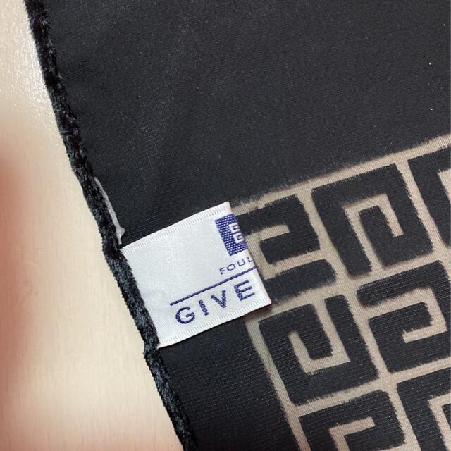 GIVENCHY(ジバンシィ)のジバンシｨ  ストール　スカーフ　ロゴ入りシースルー レディースのファッション小物(バンダナ/スカーフ)の商品写真