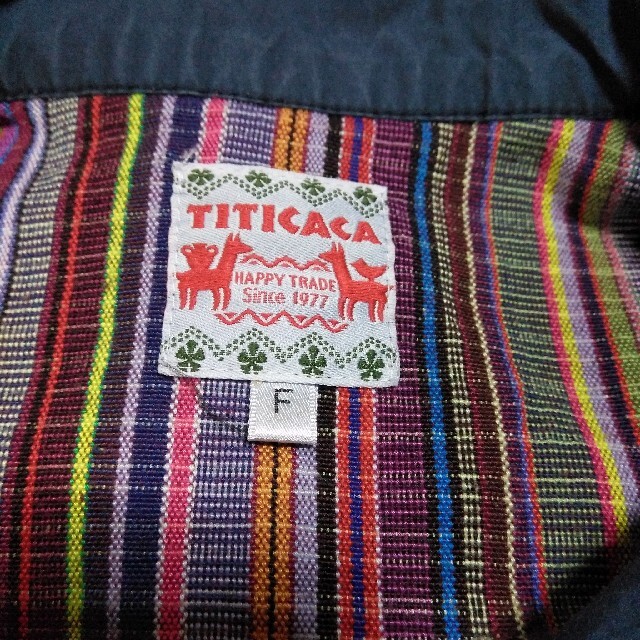 チチカカ   ミリタリージャケット  ナバホ刺繍   フリーサイズ レディースのジャケット/アウター(ミリタリージャケット)の商品写真