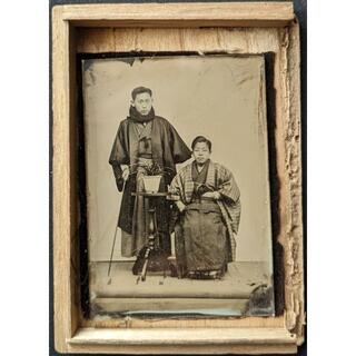 明治 湿板写真 菱田辯司 ガラス写真 古写真 アンティーク 19世紀 乾板 戦前