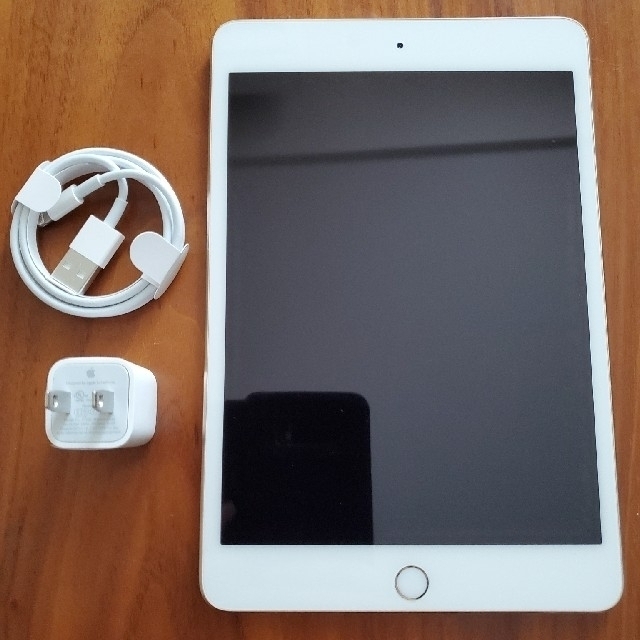 PC/タブレット【美品】Apple iPad mini 4 16GBWi-Fi Gold