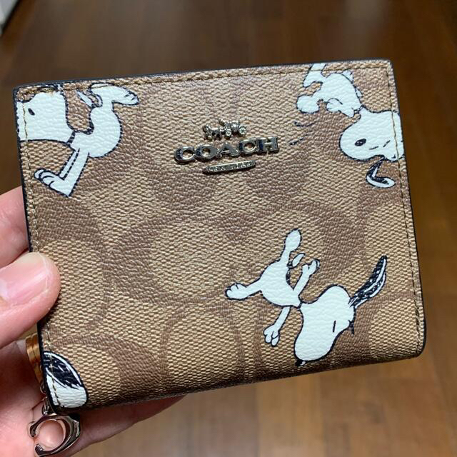 【新品・限定品】COACH コーチ コラボ 二つ折り財布/