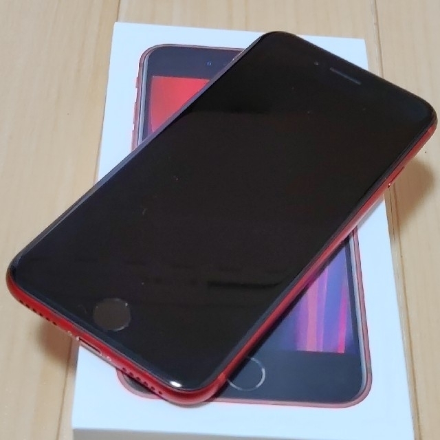 iPhone  se2 64GB  RED 本体スマホ/家電/カメラ