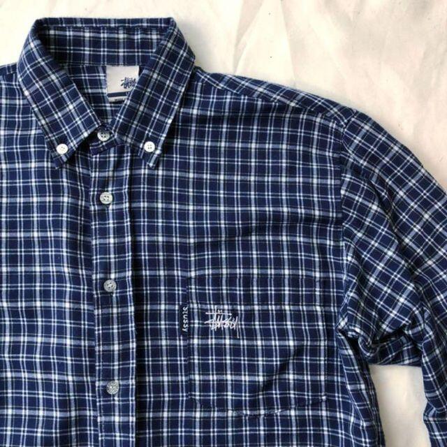 STUSSY(ステューシー)のOLD STUSSY ネルシャツ L MADE IN USA チェックシャツ メンズのトップス(シャツ)の商品写真
