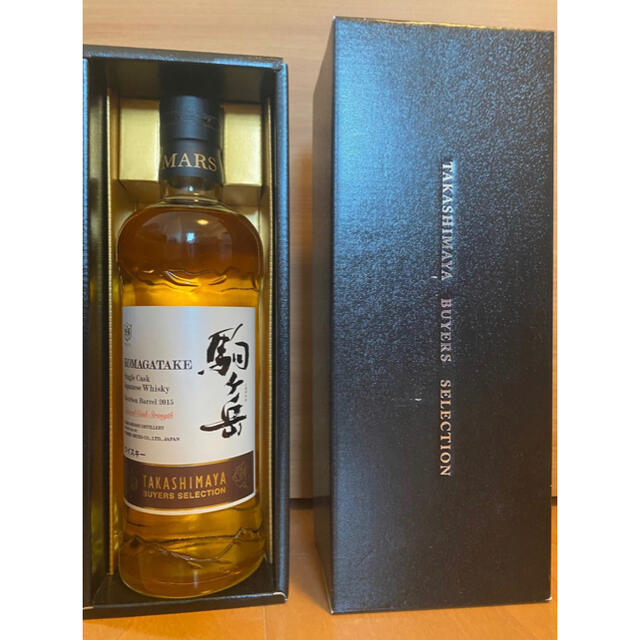 高島屋 シングルカスク 駒ヶ岳 バーボンバレル 特売ンストア 食品/飲料