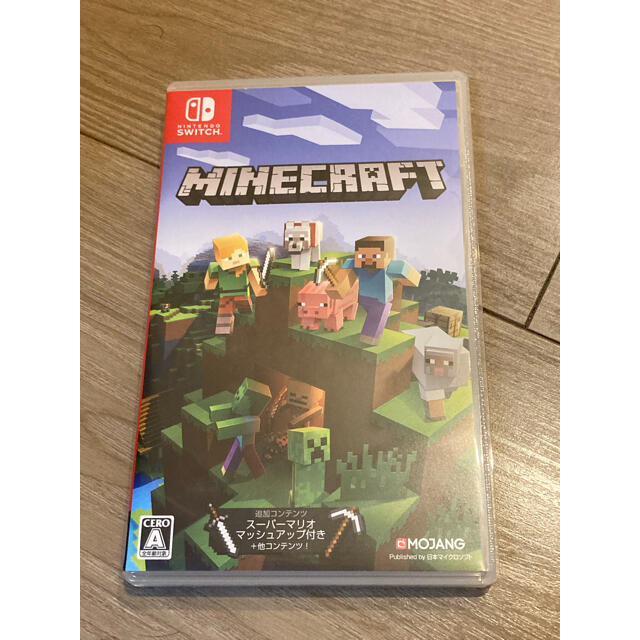 任天堂(ニンテンドウ)の【値下げ】【未使用品】Minecraft Nintendo Switch版 エンタメ/ホビーのゲームソフト/ゲーム機本体(家庭用ゲームソフト)の商品写真