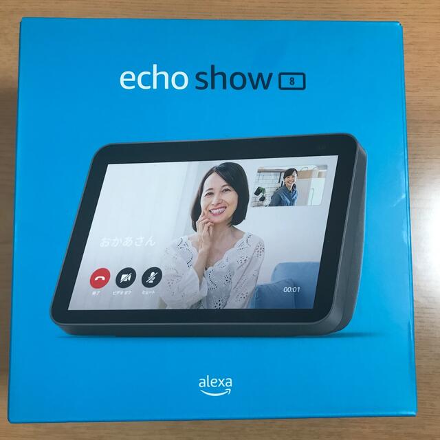 スマホ/家電/カメラecho show8 第2世代　未開封